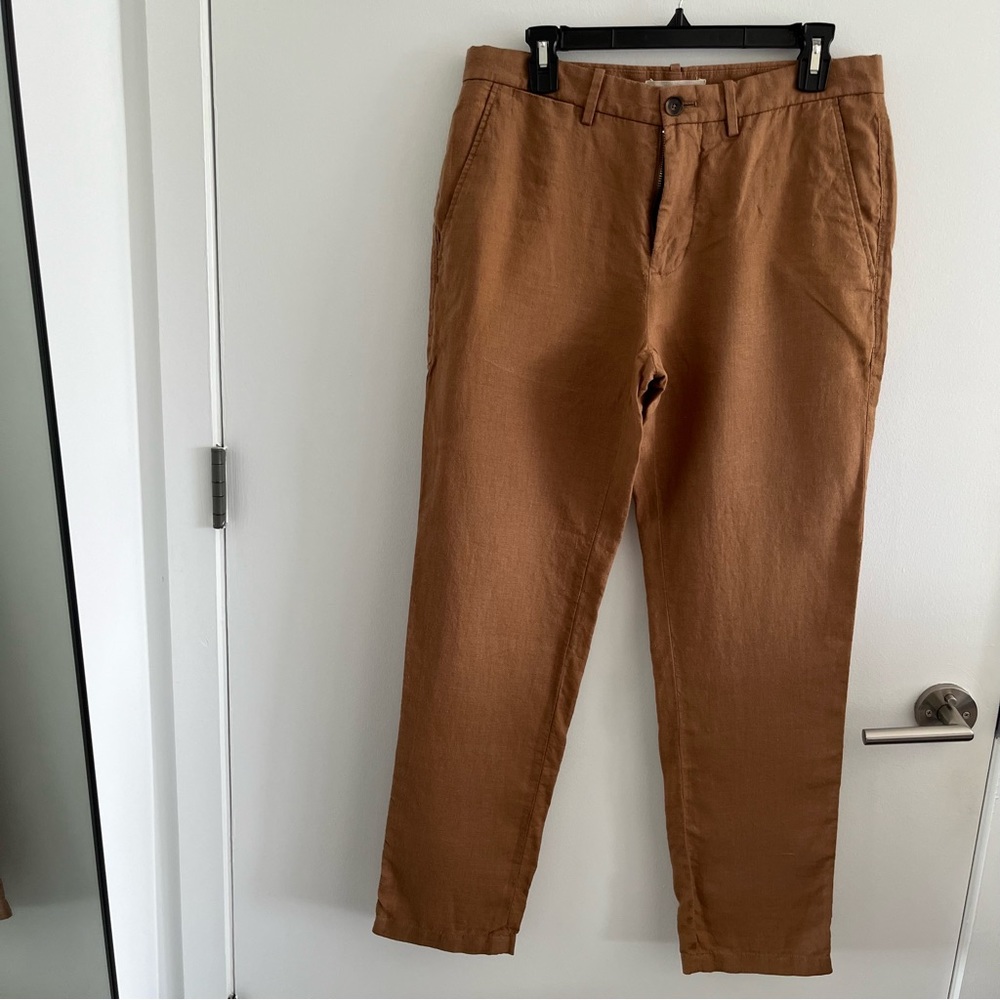 Mango Linen Pants